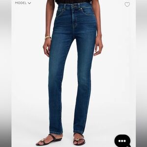 Madewell pencil jean Paxville wash sz 30 NWT